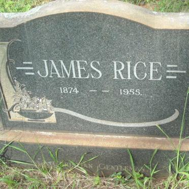 RICE James 1874-1955