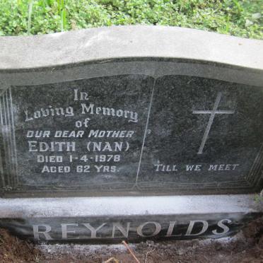 REYNOLDS Edith -1978