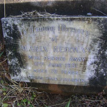 REDMAN Maria -1951