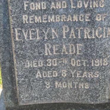 READE Evelyn Patricia -1918