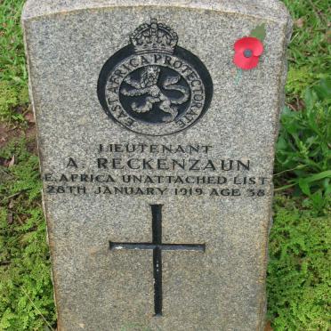 RECKENZAUN A. -1919