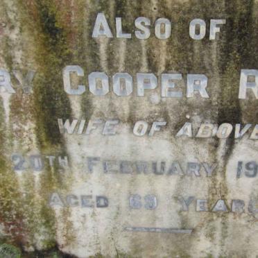 RENNIE Mary Cooper -1942