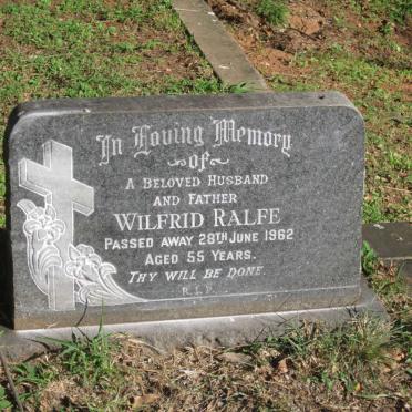 RALFE Wilfrid -1962