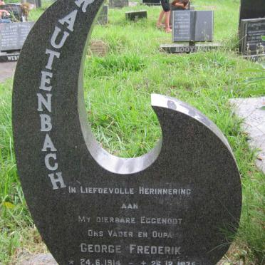 RAUTENBACH George Frederik 1914-1975 :: RAUTENBACH Susanna Hendrina 1923-1988 