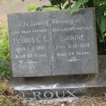 ROUX Jacobus C.C. -1961 &amp; Lourine -1968