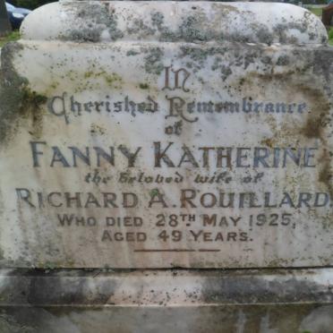 ROUILLARD Fanny Katherine -1925