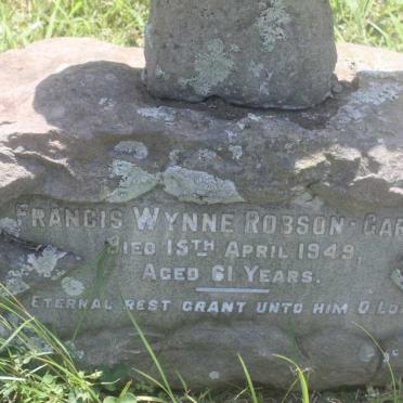 ROBSON-GARTH Francis Wynne -1949