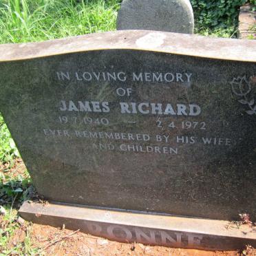 RONNE James Richard 1940-1972