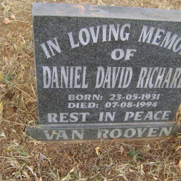 ROOYEN Daniel David Richard, van 1931-1994