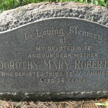 ROBERTSON Dorothy Mary -1957