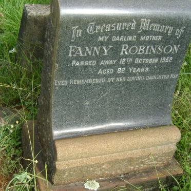 ROBINSON Fanny -1952