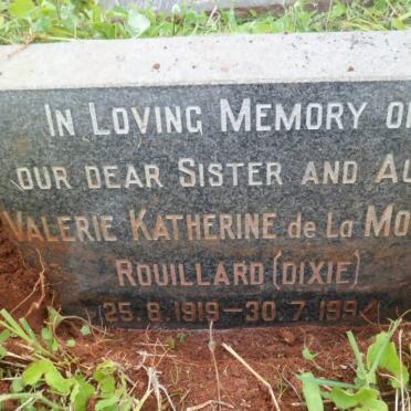 ROUILLARD Valerie Katherine de La Mothe 1919-1994