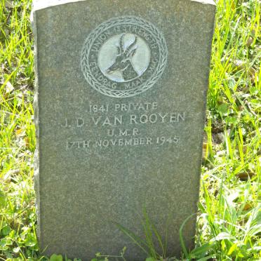 ROOYEN J.D., van -1945