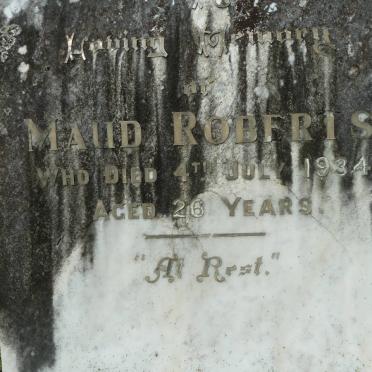 ROBERTS Maud -1934