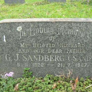 SANDBERG G.J. 1922-1967