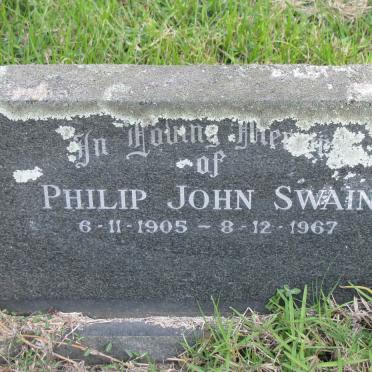 SWAIN Philip John 1905-1967