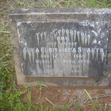 SWARTS Anna Christiena 1869-1939