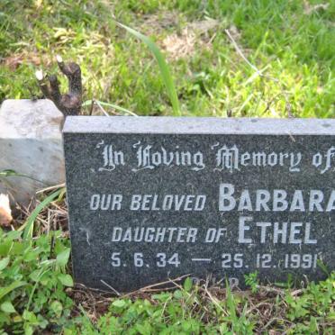 SEFTON Martin Wilfred -1929 &amp; Ethel Beatrice BANCE -1972 :: ? Barbara 1934-1991