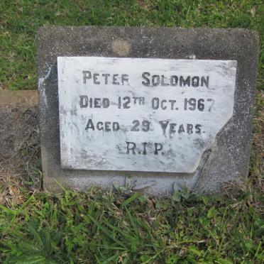 SOLOMON Peter -1967