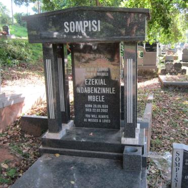 SOMPISI Ezekial Ndabenzinhle Mbele 1939-2002