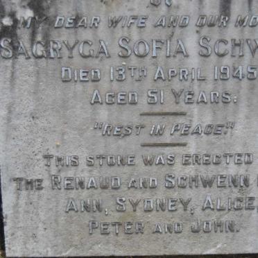 SCHWENN Sagryga Sofia -1945