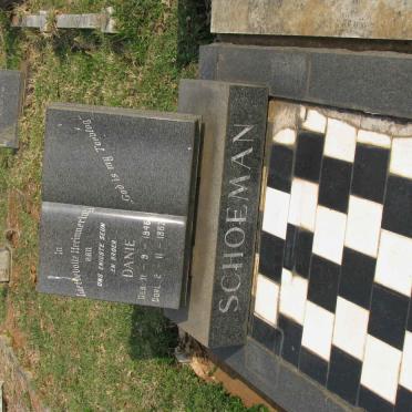 SCHOEMAN Danie 1946-1963