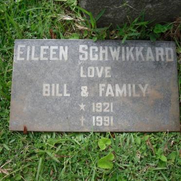SCHWIKKARD Eileen 1921-1991