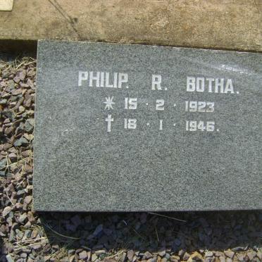 BOTHA Philip R. 1923-1946