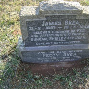 SKEA James 1897-1948 &amp; Peggy 1901-1966