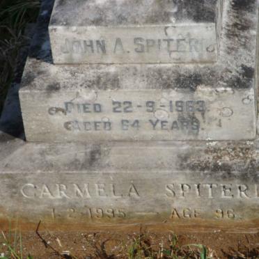 SPITERI John A. -1963 &amp; Carmela -1995