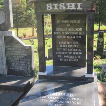 SISHI Hubert Sibusiso 1922-1995