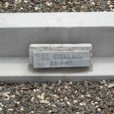 SIGALAS E. -1943