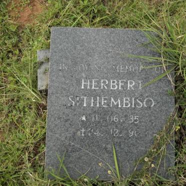 SITHEMBISO Herbert 1935-1990
