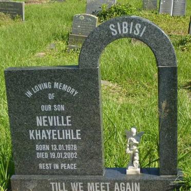 SIBISI Neville Khayelihle 1978-2002