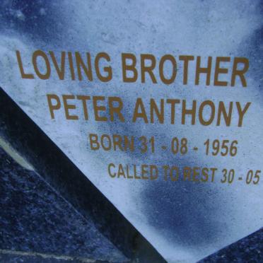 SIMONS Peter Alfred 1925-1988 &amp; Evelyn Johanna 1929-1975 :: SIMONS Peter Anthony 1956-1981