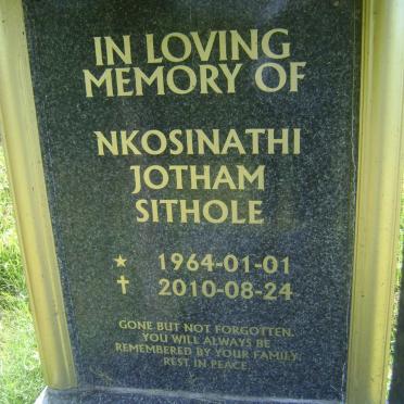SITHOLE Nkosinathi Jotham 1964-2010