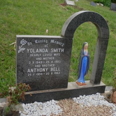 SMITH Yolanda 1949-1983 :: BELL Anthony 1959-1963