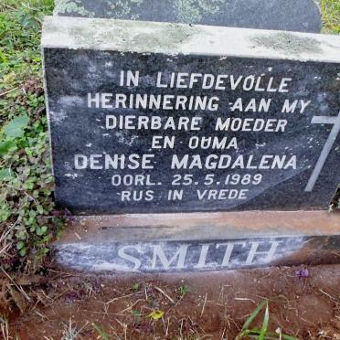 SMITH Denise Magdalena -1989