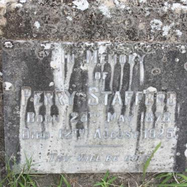 STAFFORD Perry 1878-1925