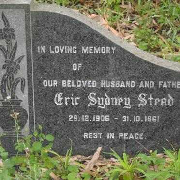 STEAD Eric Sydney 1906-1961 &amp; Janet Bruce 1907-1987