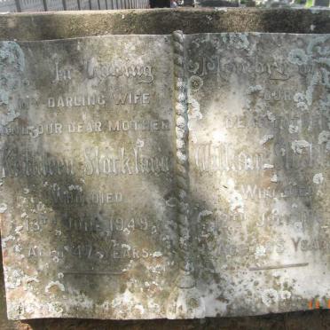 STOCKLAND William -1963 &amp; Kathleen -1949