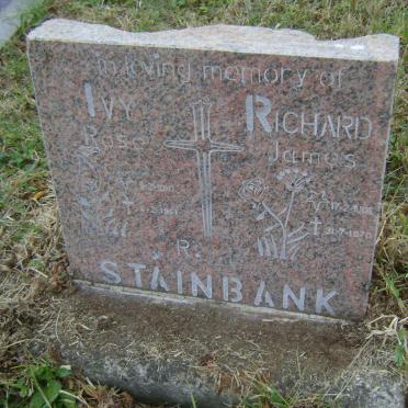 STAINBANK Richard James 1906-1970 &amp; Ivy Rose 1910-1961