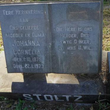 STOLTZ Wyanand 1908-1989 &amp; Margeretha JOOSTE 1913-1986 :: STOLTZ Johanna Cornelia 1878-1973