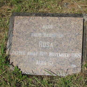 SHADWELL Rosa -1965