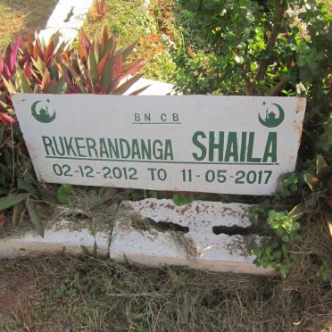 SHAILA Rukerandanga 2012-2017