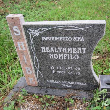 SHIBE Healthment Nompilo 1977-2007