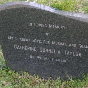 TAYLOR Catherine Cornelia -1959