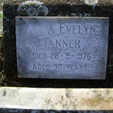 TANNER Anna Evelyn -1976