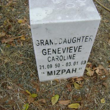 ? Genevieve Caroline 1950-2003