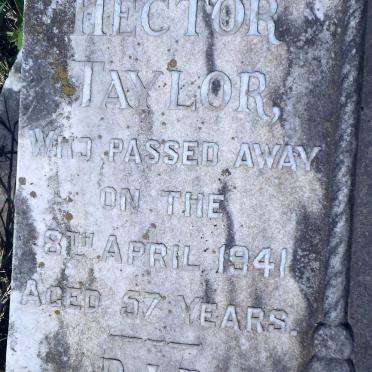 TAYLOR Hector -1941 